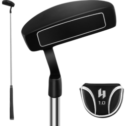 950519101101 B2X Golf Putter 89 Cm Stainless Steel Mallet Putter With Stainless Steel Head  Non-slip Grip  Standard Small1x1
