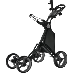 954947101101 NORTHIX Golf Trolley 4 Wheel Golf Trolley Golf Cart Golf Foldable Golf Caddy Golf Push Cart Made Of Aluminum  Standard Small1x1