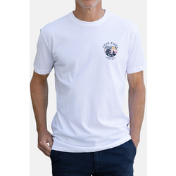 954924101101 HANG TEN Good Vibes Organic Cotton T-shirt - White  Standard Small1x1