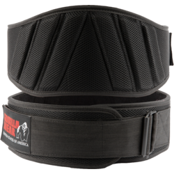 956876101101 GORILLA WEAR Gorilla Wear 6 Inch Padded Mesh Lifting Belt  Standard Small1x1
