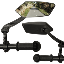 951558101101 B2X Handlebar Adjustable 360 Rear-view Bicycle Mirror 2pcs  Standard Small1x1