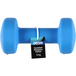 920712101101 ATOM Hantel Neopren 5 kg  Standard Small1x1