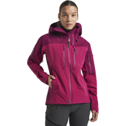 Himalaya Shell Jacket Women - MÖRK FUCHSIA Standard Small1x1