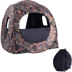 954925101101 NORTHIX Hunting Tent Pop Up Design With 360° Vision  Carrying Bag  Tension Straps For 2 People  Standard Small1x1