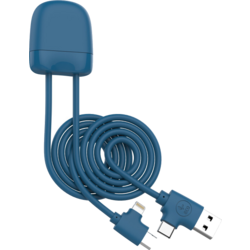 951473101101 XOOPAR Ice-c Multi-connector Laddningskabel Blå  Standard Small1x1