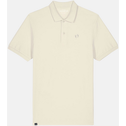 947829101101 HANG TEN Icon Organic Cotton Polo Shirt - Natural Raw  Standard Small1x1