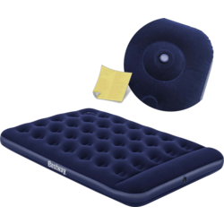 950845101101 B2X Inflatable Mattress 191x137x28 Cm With Built-in Foot Pump Bestway 67225  Standard Small1x1