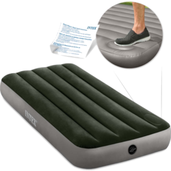 950834101101 B2X Inflatable Mattress 191x79x25 Cm With Built-in Foot Pump Intex 64760  Standard Small1x1