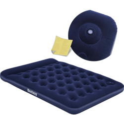 950839101101 B2X Inflatable Mattress 203x152x28 Cm With Built-in Foot Pump Bestway 67226  Standard Small1x1