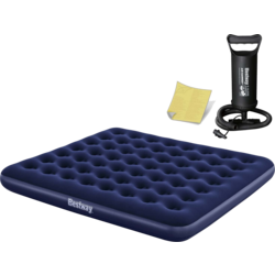 950778101101 B2X Inflatable Mattress 203x183x22 Cm With Piston Pump Bestway 67004  Standard Small1x1