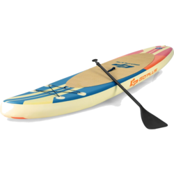 950398101101 NORTHIX Inflatable Paddle Board Boat Stand-up Surfboard 335 X 76 X 15 Cm Stripe Pattern Colorful  Standard Small1x1
