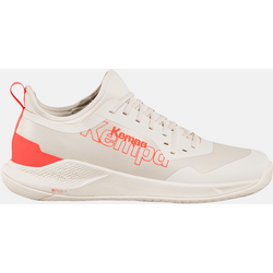 Inomhussportskor Kourtfly Jr - BEIGE/FLUORESCERANDE RÖD Standard Small1x1