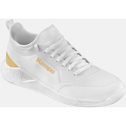 Inomhussportskor Kourtfly Jr - VIT/GULD Standard Small1x1