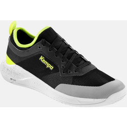 Inomhussportskor Kourtfly - SVART/GUL Standard Small1x1