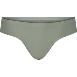 951362101101 PURE LIME Invisible Microfiber Thong 2 Pack  Standard Small1x1