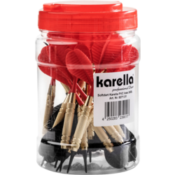 933034101101 KARELLA Karella Softtip Darts 17 Grams 24 Pieces  Standard Small1x1