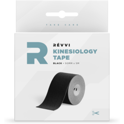 954109101101 RÉVVI Kinesiology Tape (black)  Standard Small1x1