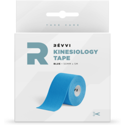 954125101101 RÉVVI Kinesiology Tape (bleu)  Standard Small1x1