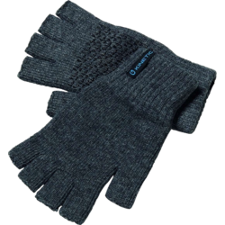 930122101101 KINETIC Kinetic Wool Glove Half Fingers L/xl Grey  Standard Small1x1