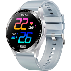 923279101101 KUURA Kuura Smart Watch Fm5 - Silver  Standard Small1x1