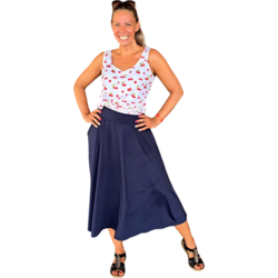 937120102101 SHE DID  Långkjol Med Innerbyxa 937120102101 SHE DID Långkjol Med Innerbyxa  Standard Small1x1