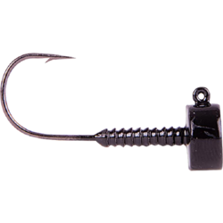 930302101101 LUNKER CITY Lunker City Ned Head 7g, 2/0 - Black - 4pcs  Standard Small1x1