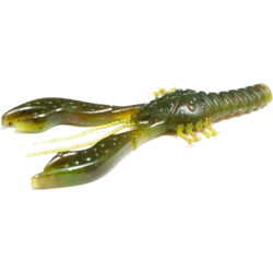 928345101101 M-WAR M-war Baby Lobster Perch Pumpkin/chartreuse 8cm, 10-pack  Standard Small1x1