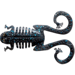 M-war Monkey Frog Medium Black Blue Flake 9,5cm, 7-pack