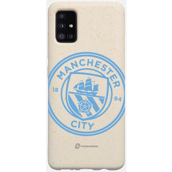Manchester City Official Compostable Phone Case – Blue Tilted Crest