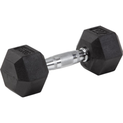 947391101101 MASTER X KRAFTMARK Master X Kraftmark Gummi/krom, Hexhantel  Standard Small1x1