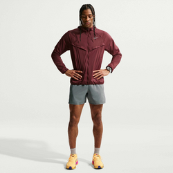 Men's Dri-fit 12.5cm (approx.) Brief-lined Running Shorts Miler - SMOKE GREY/SMOKE GREY Standard Small1x1