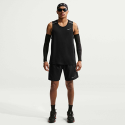 Men's Dri-fit 18cm (approx.) Briefs-lined Running Shorts Miler - BLACK/BLACK Standard Small1x1