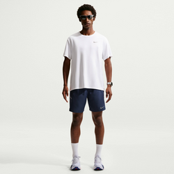 Men's Dri-fit 18cm (approx.) Briefs-lined Running Shorts Miler - MIDNIGHT NAVY/MIDNIGHT NAVY Standard Small1x1