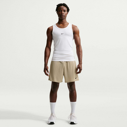 Men's Dri-fit 18cm Training Shorts Flex - DESERT KHAKI/BLACK Standard Small1x1