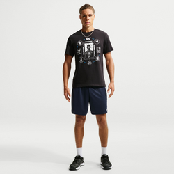 Men's Dri-fit 18cm Training Shorts Flex - OBSIDIAN/WHITE Standard Small1x1