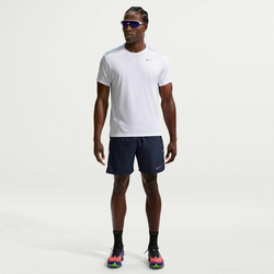 Men's Dri-fit 2-in-1 18cm (approx.) Running Shorts Miler - MIDNIGHT NAVY/MIDNIGHT NAVY Standard Small1x1