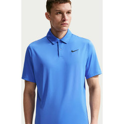 Men's Dri-fit Golf Polo Velocity - PACIFIC BLUE/BLACK Standard Small1x1