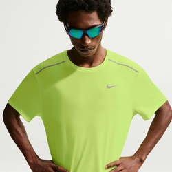 Men's Dri-fit Short-sleeve Running Top Miler - VOLT ICE/BARELY VOLT Standard Small1x1