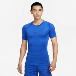Men's Dri-fit Tight Short-sleeve Fitness Top Pro - GAME ROYAL/BLACK Standard Small1x1