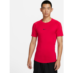 Men's Dri-fit Tight Short-sleeve Fitness Top Pro - UNIVERSITY RED/BLACK Standard Small1x1
