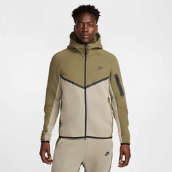Men's Fleece Windrunner Full-zip Jacket Tech - MEDIUM OLIVE/LIGHT ARMY/BLACK Standard Small1x1