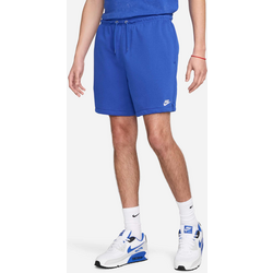 Men's French Terry Flow Shorts Club - GAME ROYAL/GAME ROYAL/WHITE Standard Small1x1