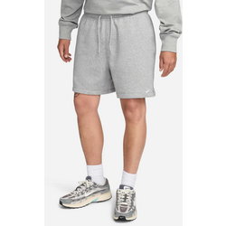 Men's French Terry Flow Shorts Club - GREY/WHITE Standard Small1x1
