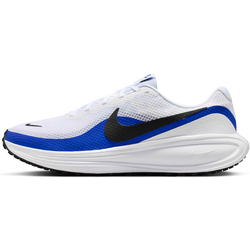 Men's Road Running Shoes Revolution 8 - WHITE/RACER BLUE/BLACK Standard Small1x1