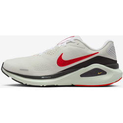 Men's Road Running Shoes Structure 26 - WHITE/MEDIUM ASH/SPRUCE AURA/BRIGHT CRIMSON Standard Small1x1