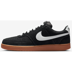 Men's Shoes Court Vision Low Fl - BLACK/GUM MEDIUM BROWN/WHITE Standard Small1x1