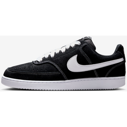 Men's Shoes Court Vision Low Fl - BLACK/WHITE Standard Small1x1