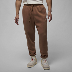 Men's Trousers Jordan Brooklyn Fleece - ARCHAEO BROWN/WHITE Standard Small1x1