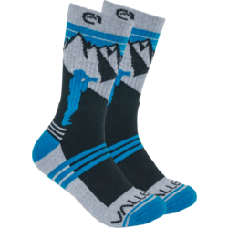 938729101101 VALLERET Merino Wool Crew Sock  Standard Small1x1