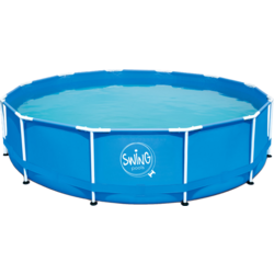 949369101101 SWING Metal Frame Round Pool - 3.66m X 84cm  Standard Small1x1